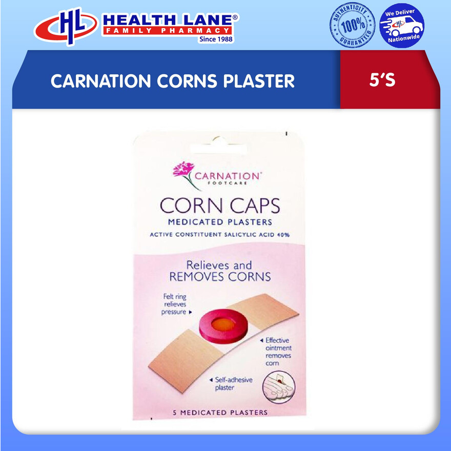 CARNATION CORNS PLASTER 5'S